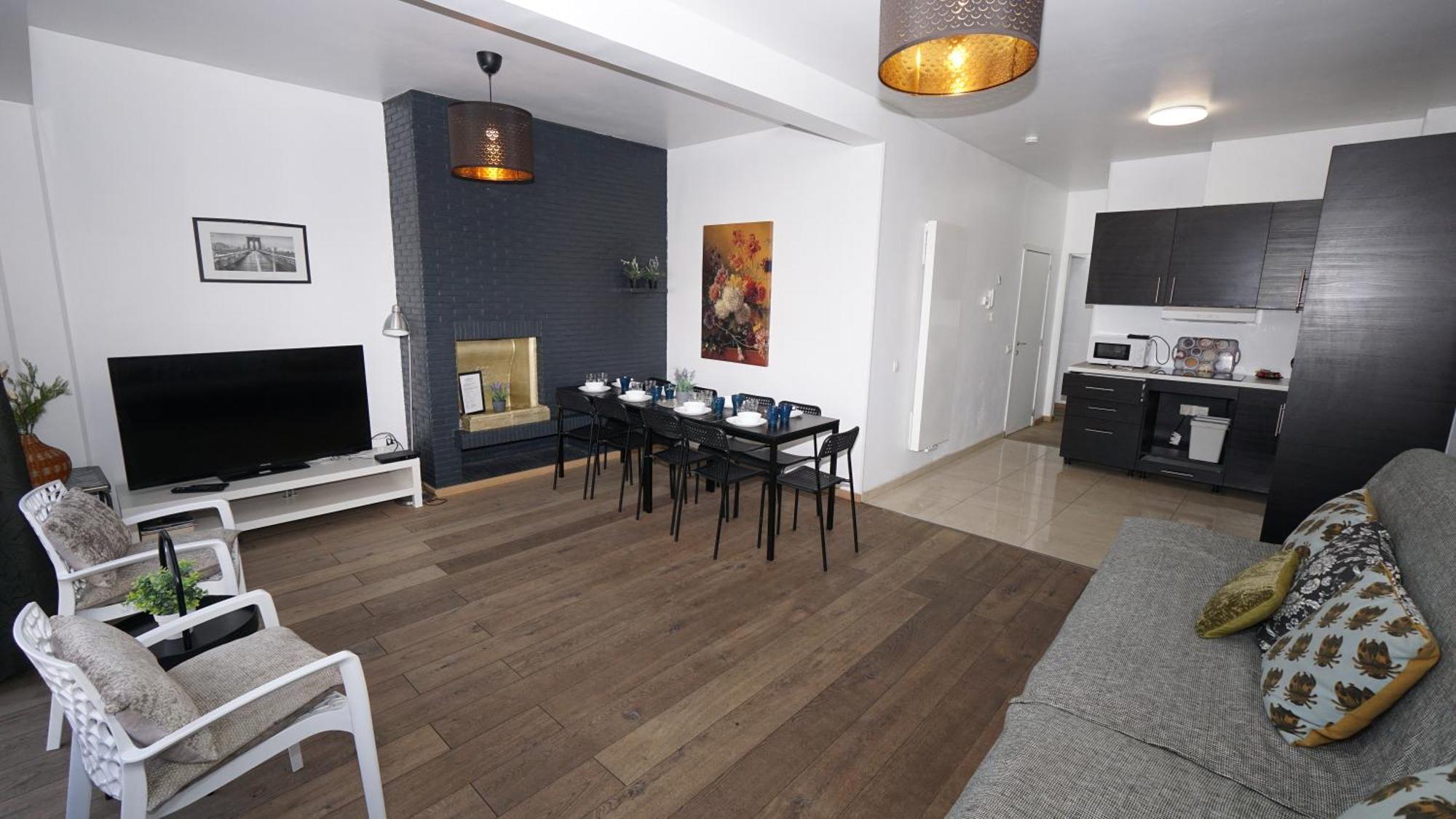 Brial apartment 2 bedrooms, lift, Antwerpen Buitenkant foto